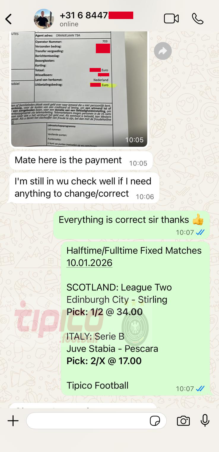 halftime fulltime fixed matches big odd 10.01.2026