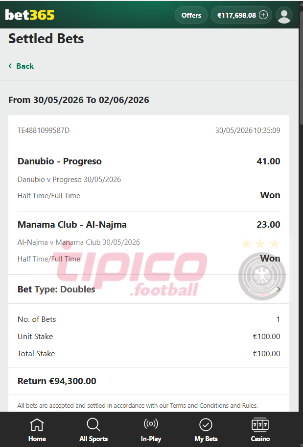 fixed matches ht ft 30.05.2026
